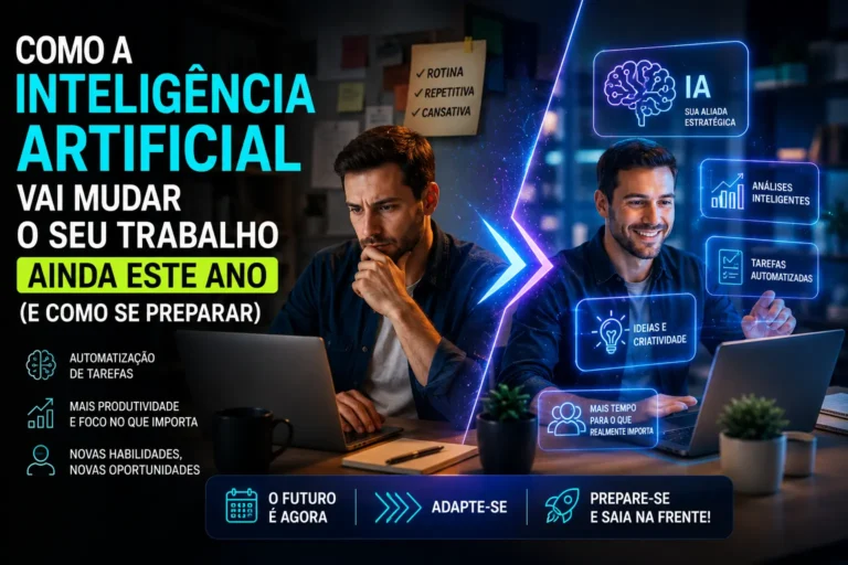 Inteligência Artificial vai mudar o seu trabalho